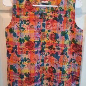 COPY - Women Sleeveless colorful Blouse